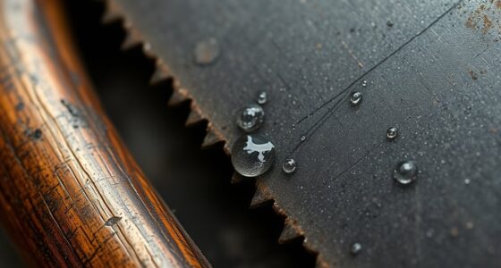 maintain saw handle patina