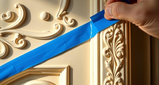 masking technique for trim