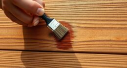 match stain on repairs