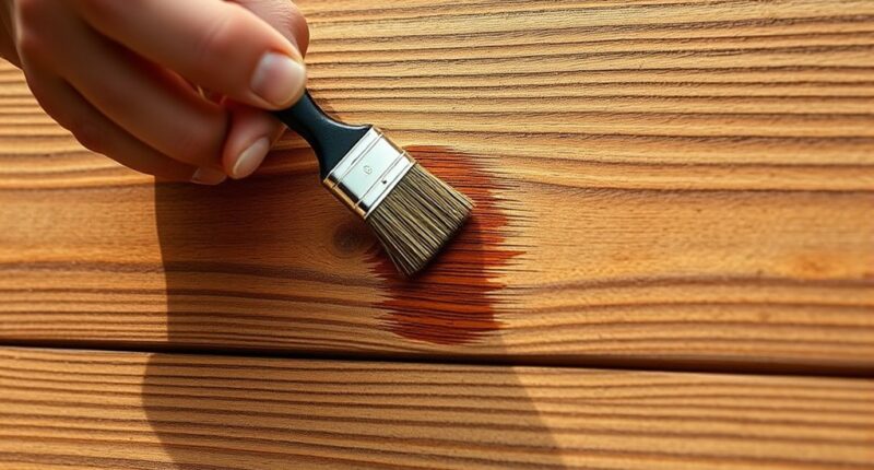 match stain on repairs