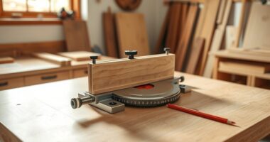 miter sled calibration guide