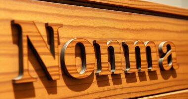 negative space name carving