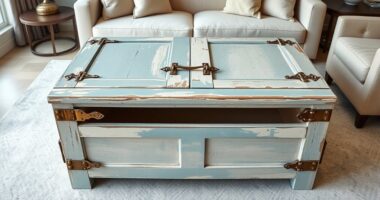 old door coffee table