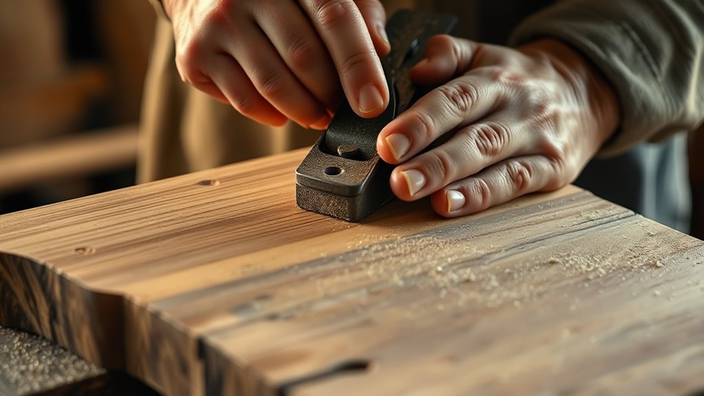 proper grain sensitive planing