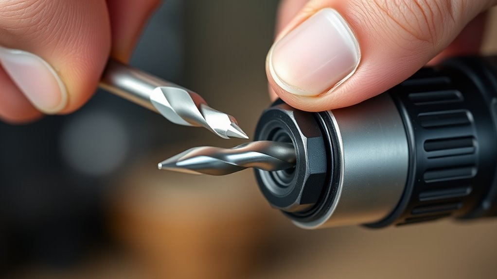 quick change drill bit hack