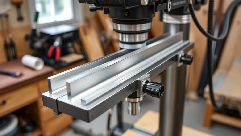 quick tool free fence adjustments