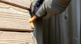 re caulk outdoor wood joints
