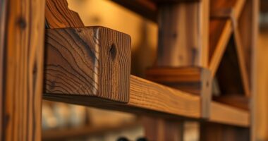 recycled oak barrel wine rack