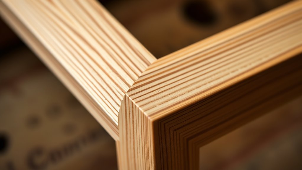 reinforced perfect miter joints