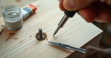 repair stripped screw holes