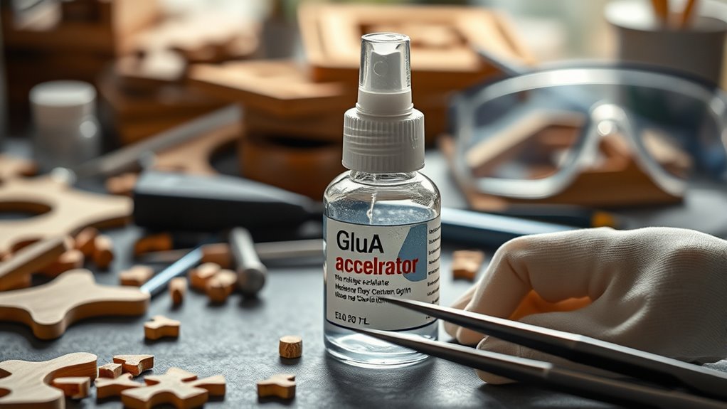 safe ca glue acceleration