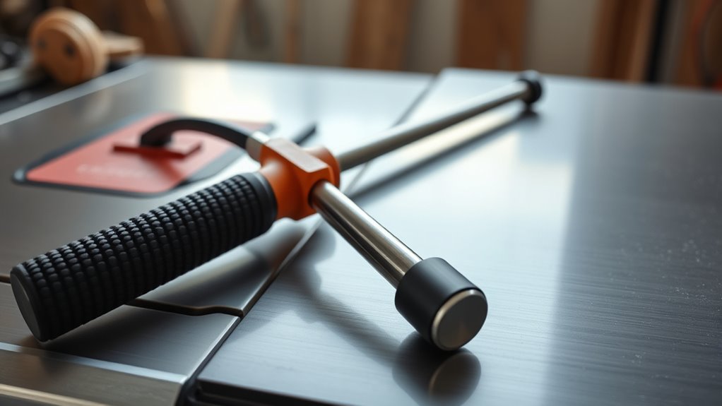 safe durable push stick design