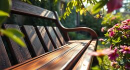 seal garden bench properly