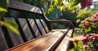 seal garden bench properly