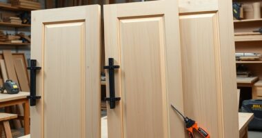 secure large panel doors