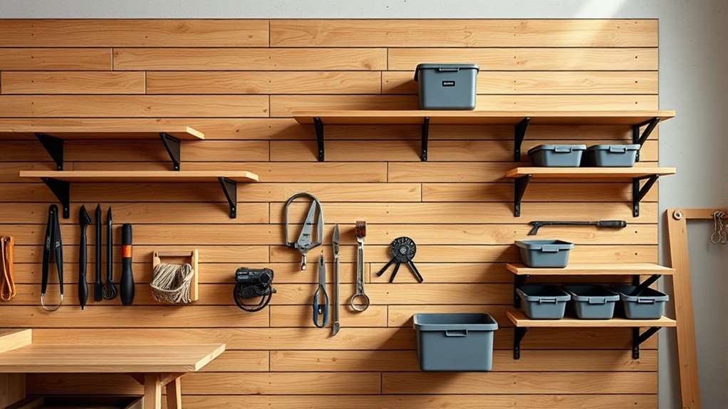 secure level sturdy wall mounting
