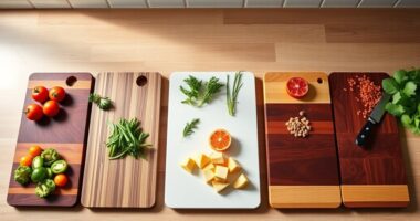simple cutting board layouts