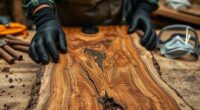 spalted wood safety risks