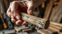 story stick measurement technique