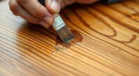 water damage veneer repair