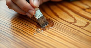 water damage veneer repair