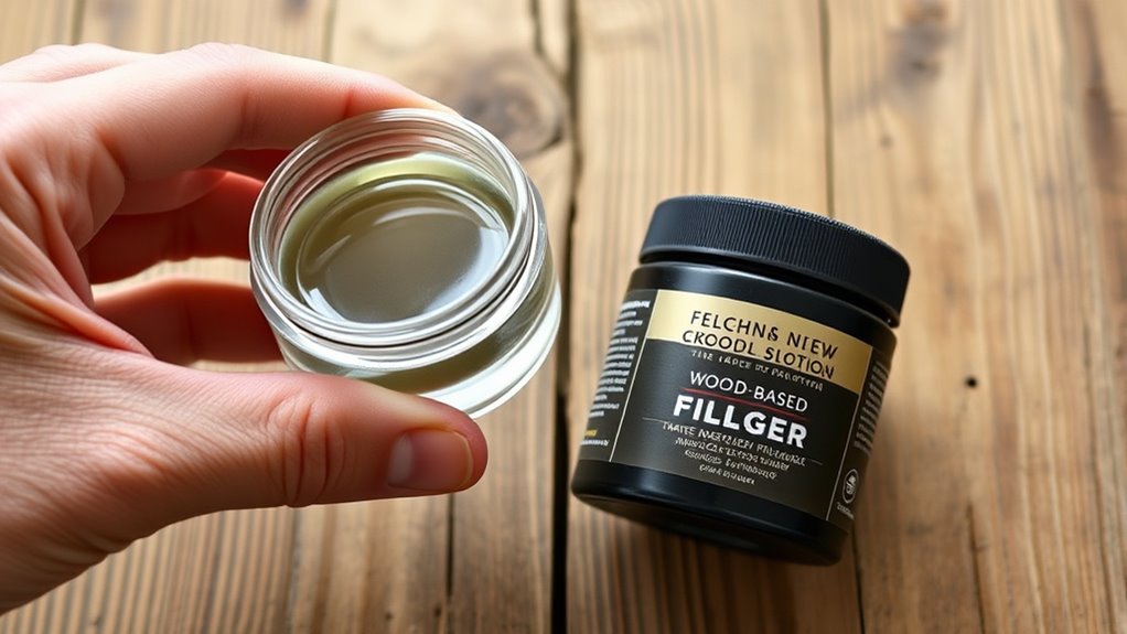 water versus solvent fillers