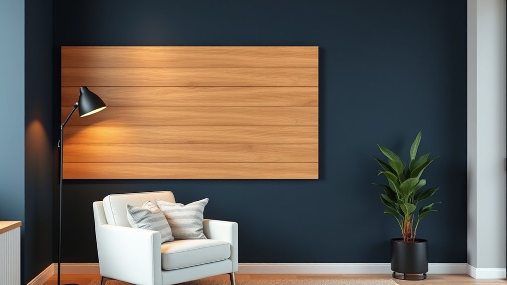 wood accent color combos