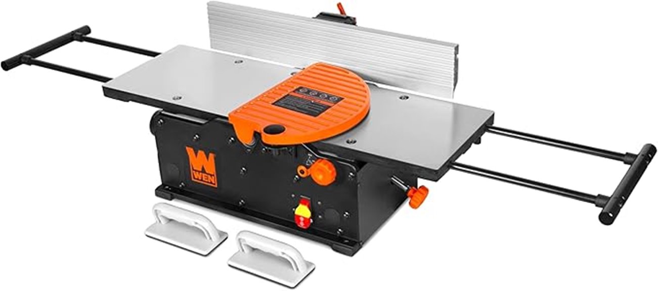 12 amp spiral benchtop jointer