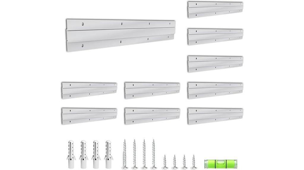 12 inch french cleat set