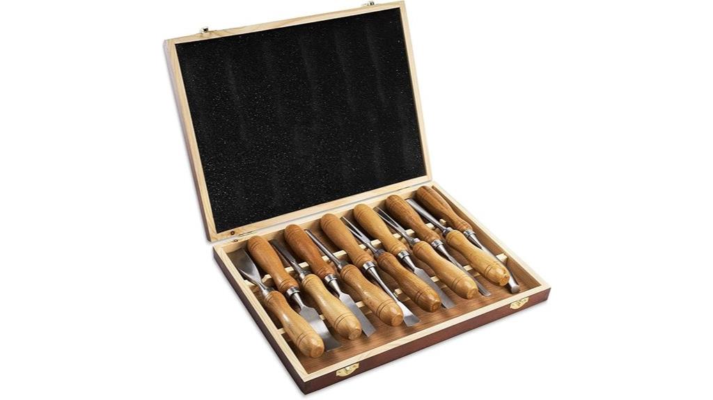 12 piece wood chisel set