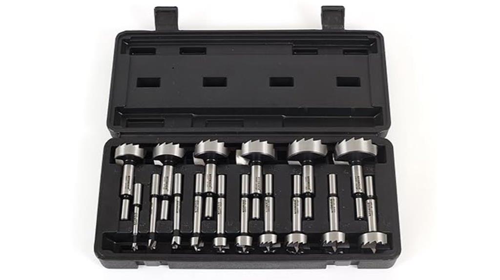 16 piece forstner drill set