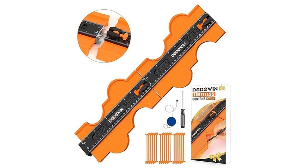 20 inch contour profile gauge