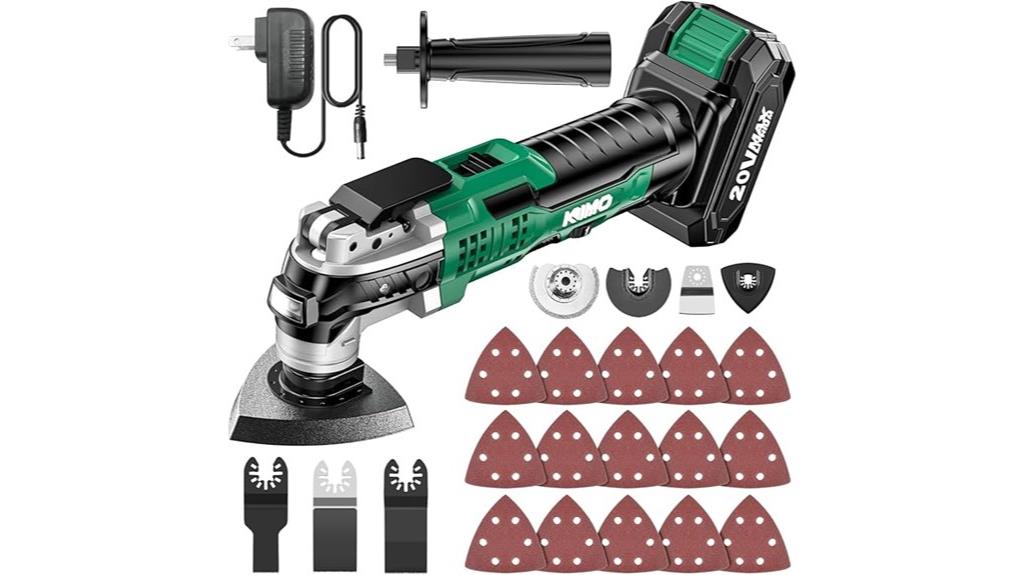 20v oscillating tool kit