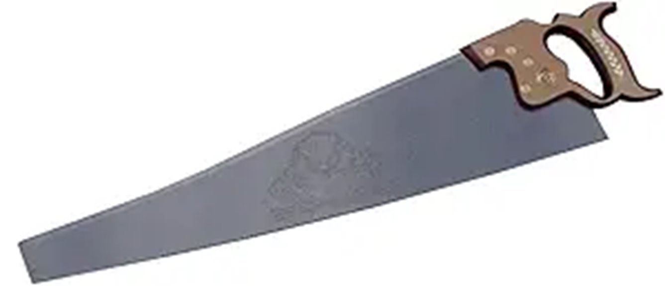 26 inch taper ground saw