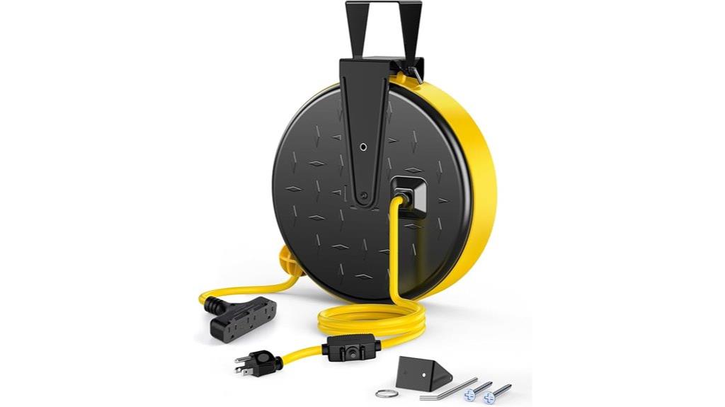 30 foot retractable cord reel