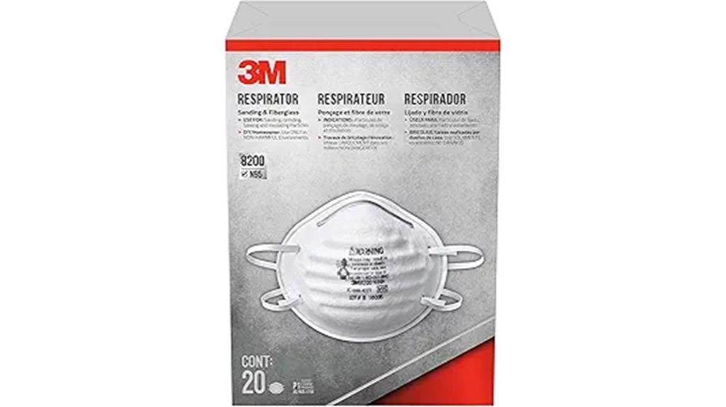 3m sanding fiberglass respirator