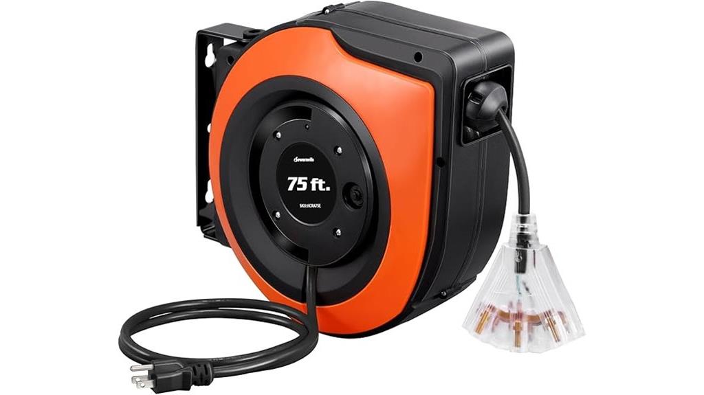 75 ft retractable cord