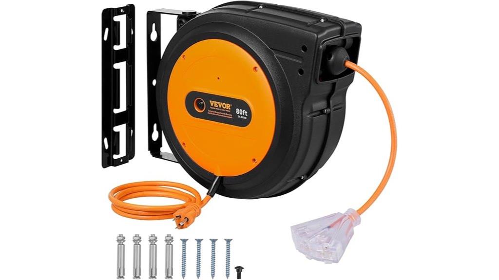 80 ft retractable cord
