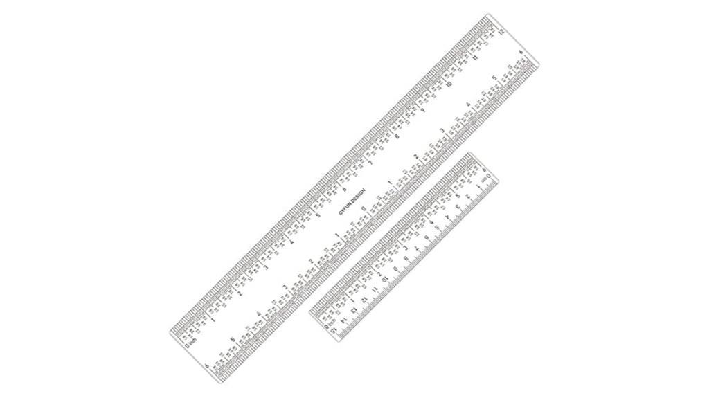 acrylic ruler craft set