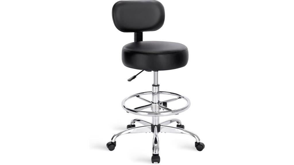 adjustable drafting office stool