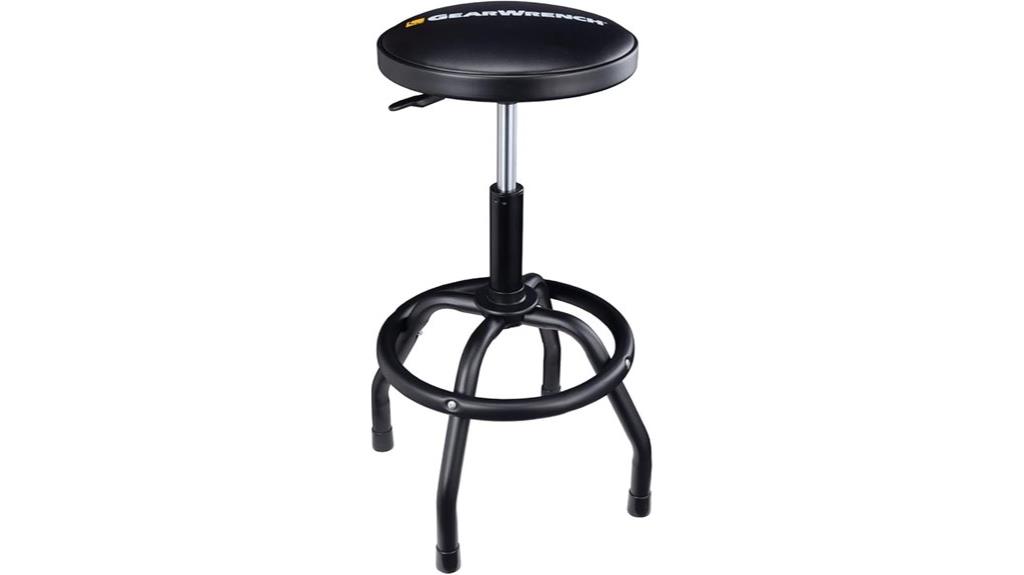 adjustable swivel shop stool