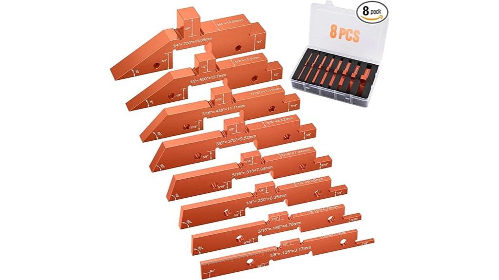 aluminum router table blocks