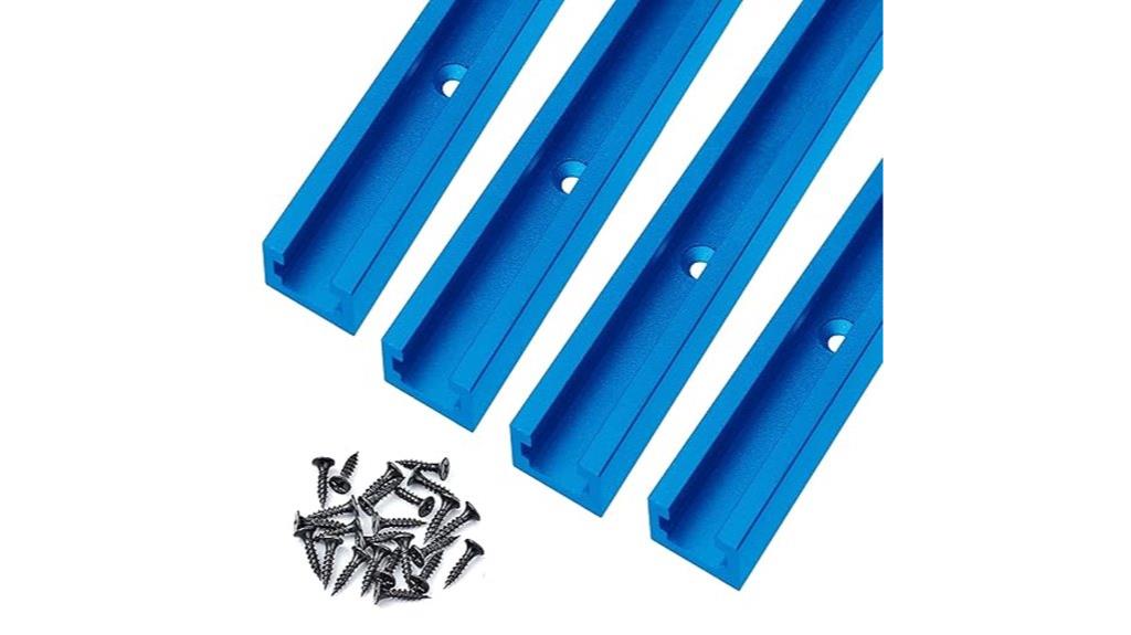 aluminum t track with screws