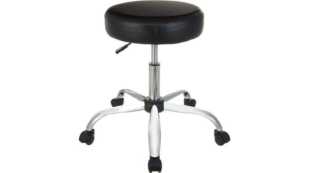 amazon basics mobile drafting stool