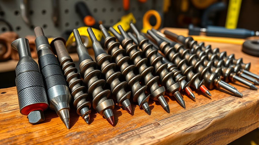 auger bits selection criteria