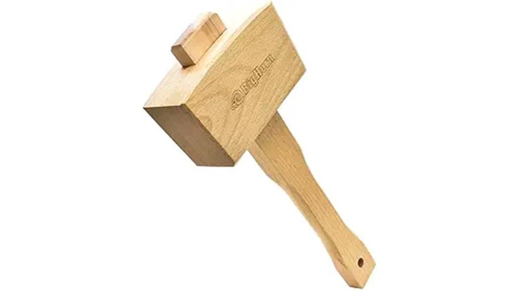 beech wood carving mallet