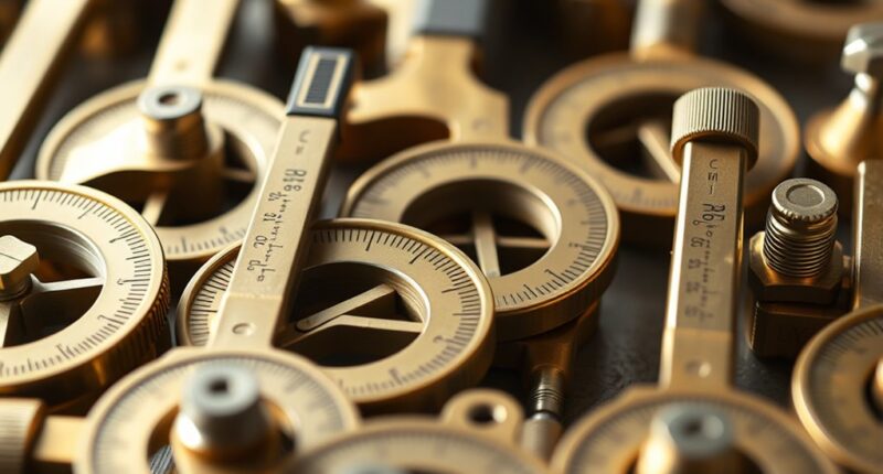 best brass wheel gauges
