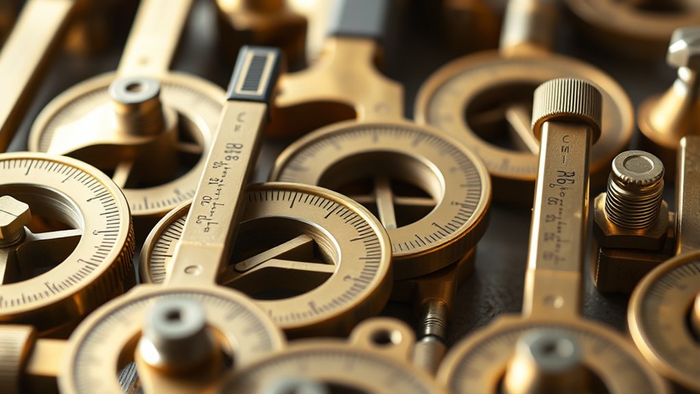best brass wheel gauges