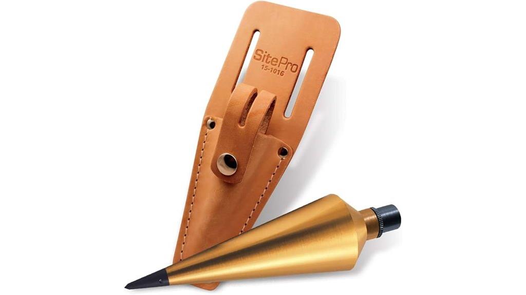 brass plumb bob sheath