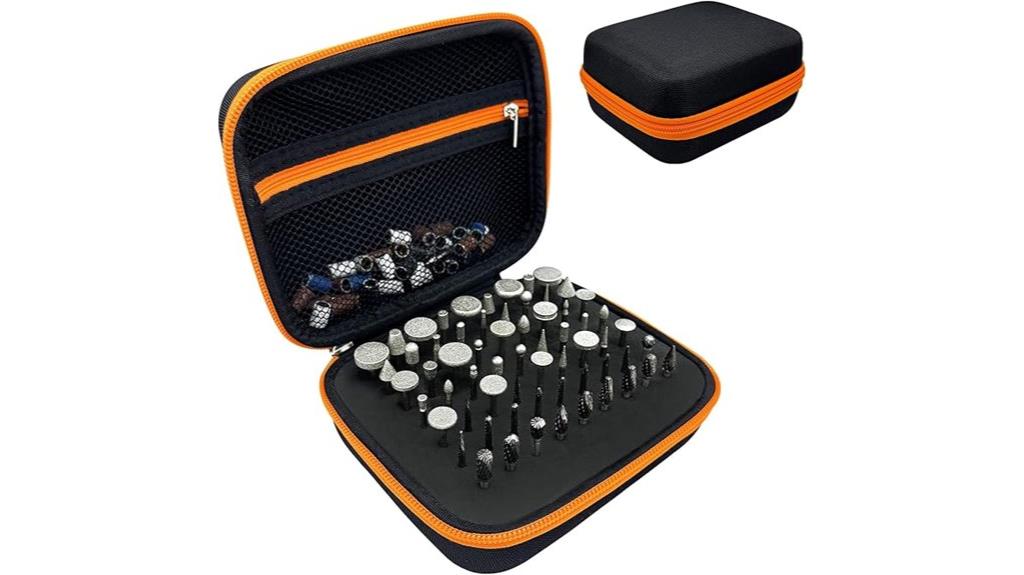 carbide burr bits organizer